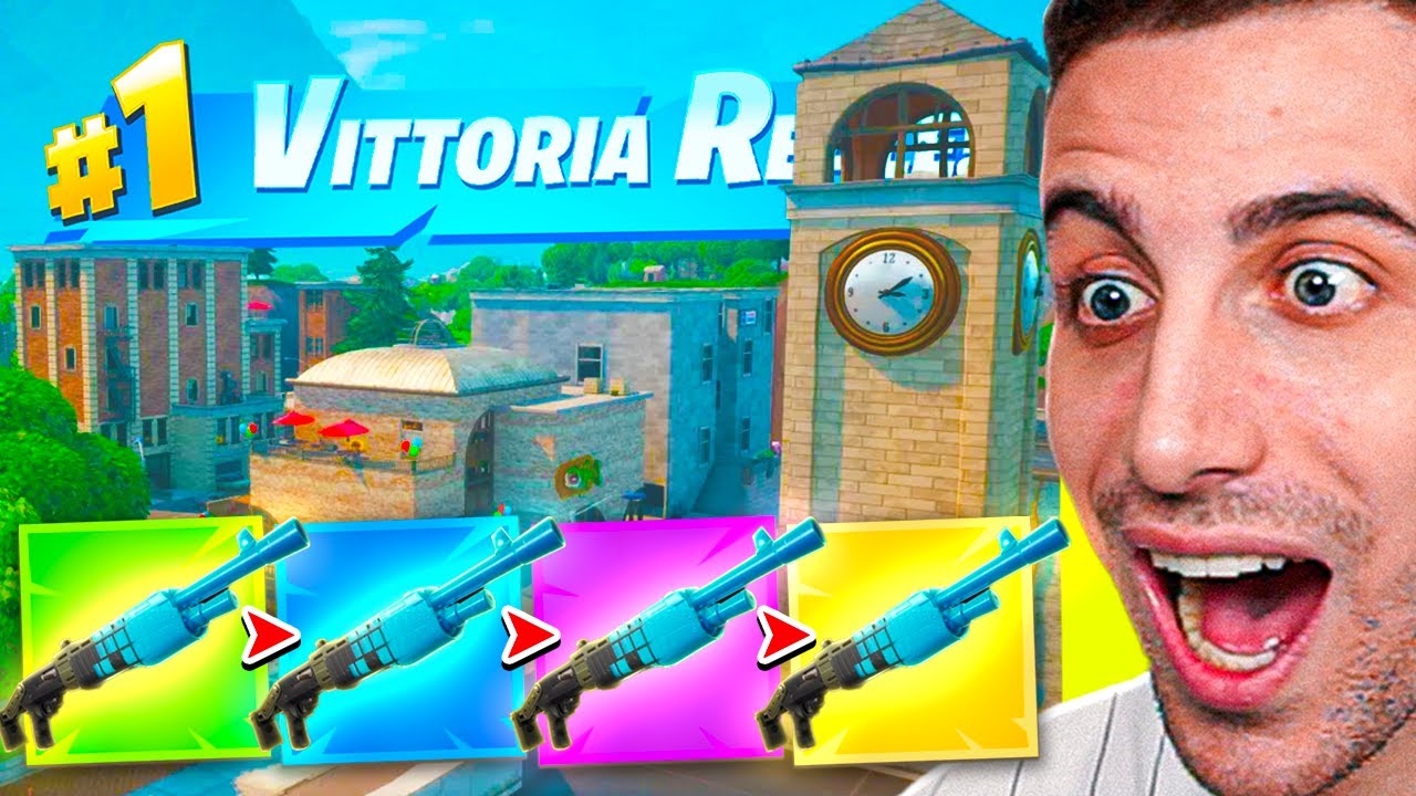 TRASFORMO le NUOVE Armi in LEGGENDARIE a PINNACOLI e VINCO! Fortnite ITA