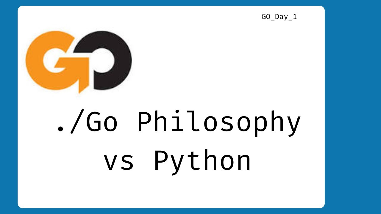 Go for Python Developers – День 1: Философия языка, типизация, компиляция и инструменты разработки.