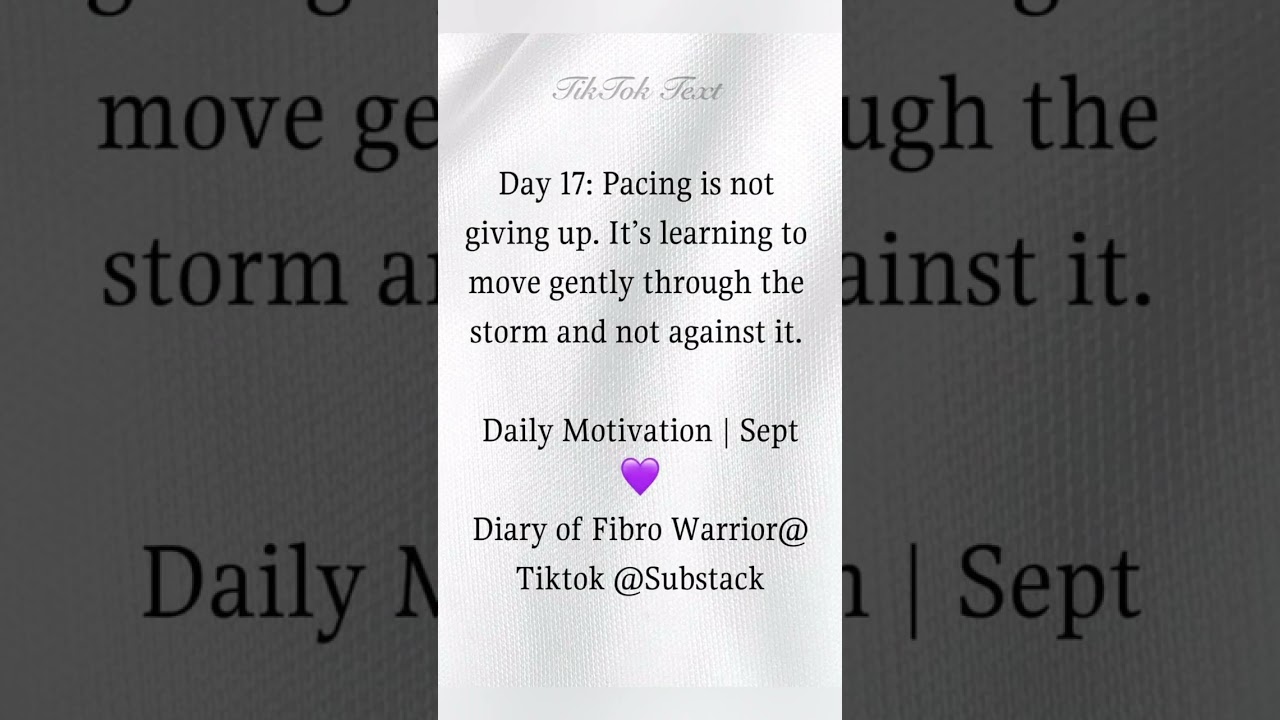 Day 17: Why Pacing Matters & How to Begin | 
