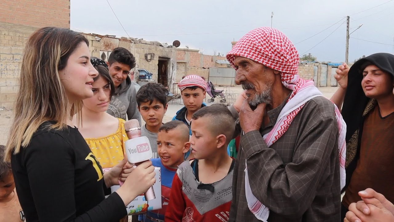 جاوب و اربح فطورك علينا مع نوجين محمد الحلقة ( 2 ) الجزء الثالث في الحسكة حي العزيزية