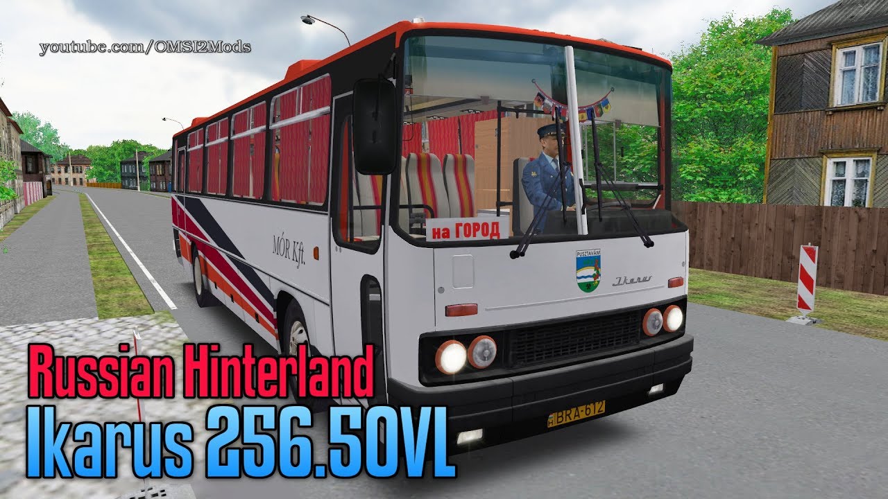 OMSI 2 &ndash; Ikarus 256.50VL to map: Russian hinterland V1.5