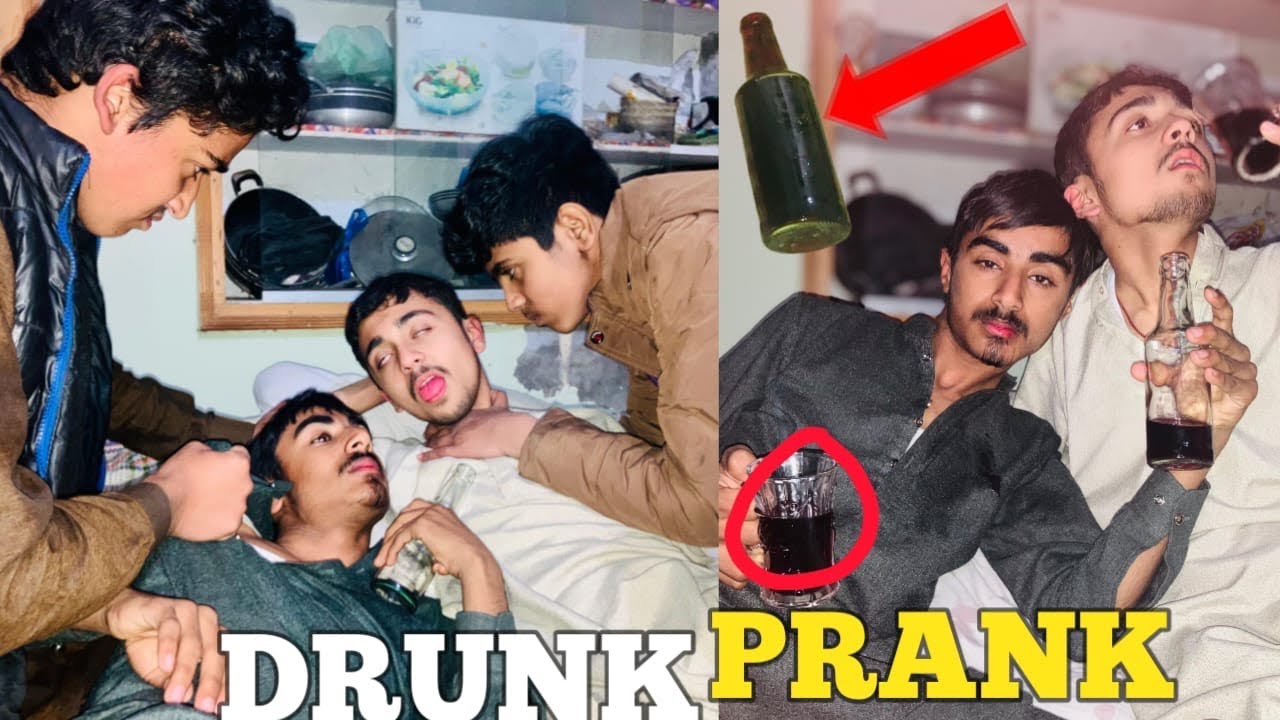 DRUNK PRANK GONE WRONG 😱🍻 | best friends reaction 😱