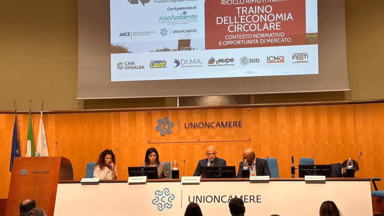 Riciclo rifiuti inerti – Traino dell’economia circolare. Contesto normativo e opportunità di mercato