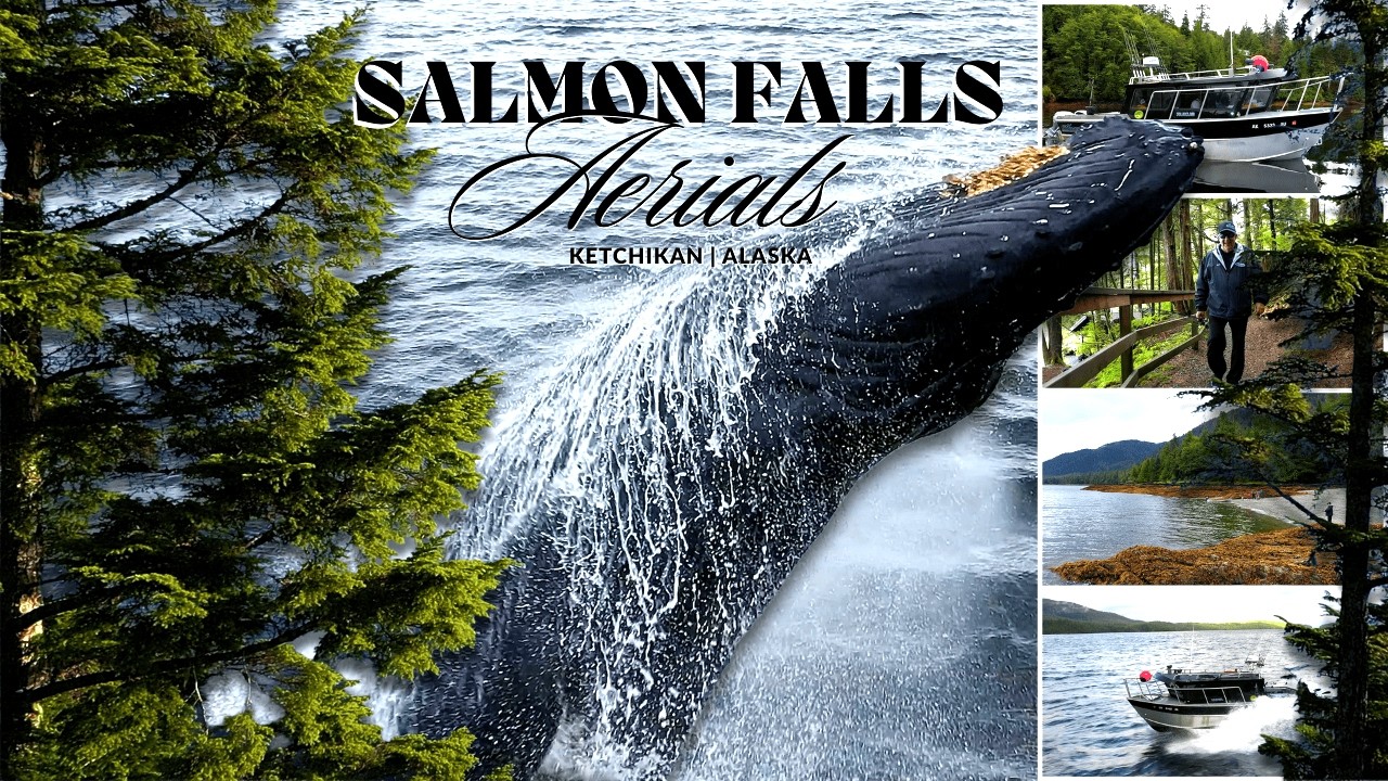 Ketchikan Alaska | Salmon Falls and Breaching Humpback Whale