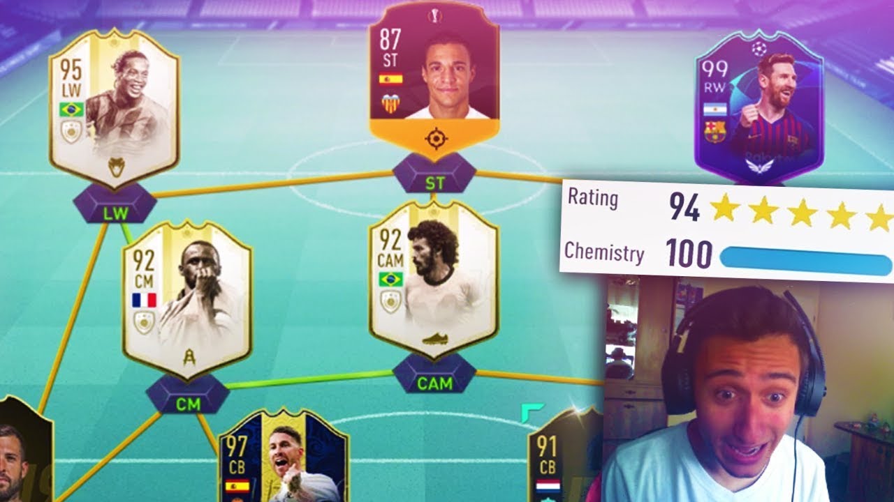 אתגר הדראפט 194 הכי מטורף שתראו אי פעם!! (מסי 99 TOTKS רונאלדיניו פריים 95 ועוד מלא טוטי ואייקונים!)