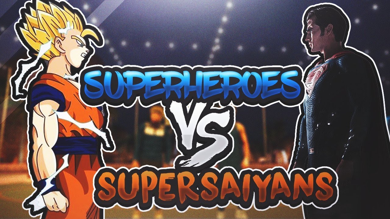 SUPER HEROES vs SUPER SAIYANS AT THE PARK!! SHOWDOWN OF THE CENTURY IN NBA 2K17 MY PARK