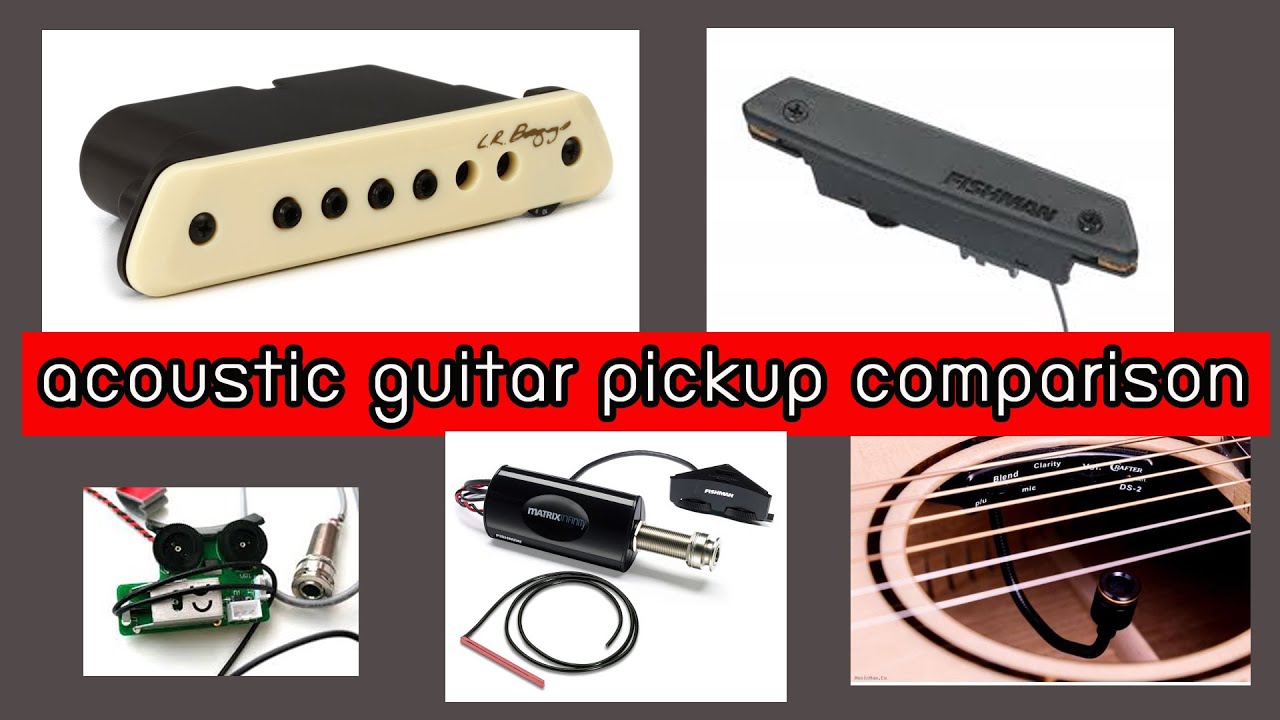 acoustic guitar pickup comparison (THAI)