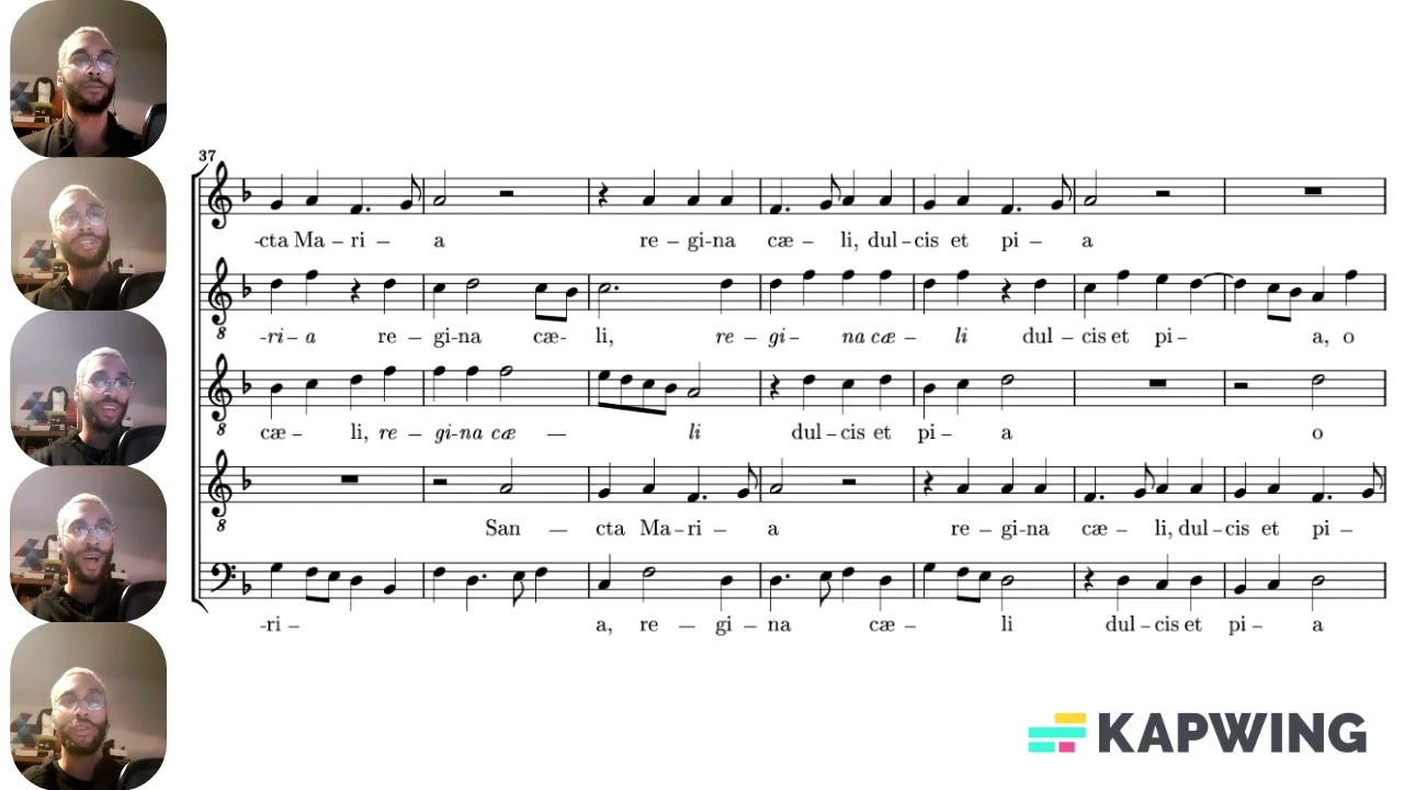 Cristóbal de Morales: Ave Maria Gratia Plena - One-Man Choir