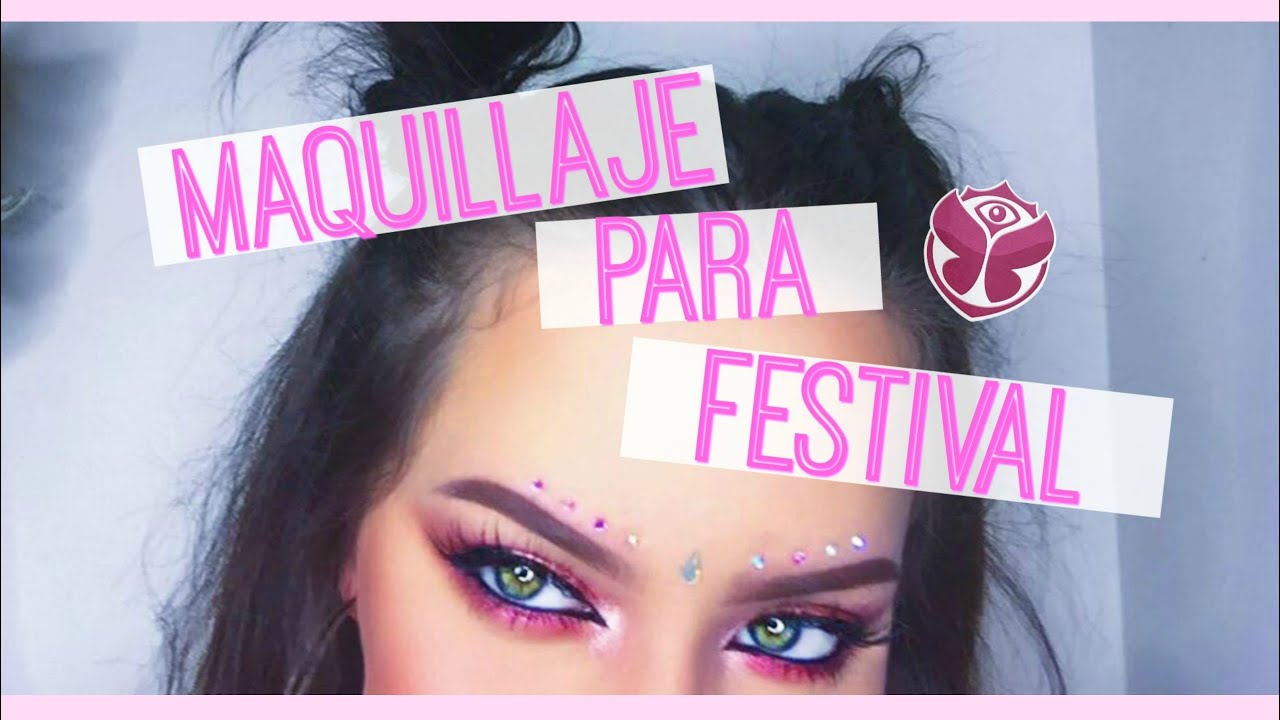 MAQUILLAJE PARA FESTIVAL DE MUSICA! ❤  // MUY SENCILLO!