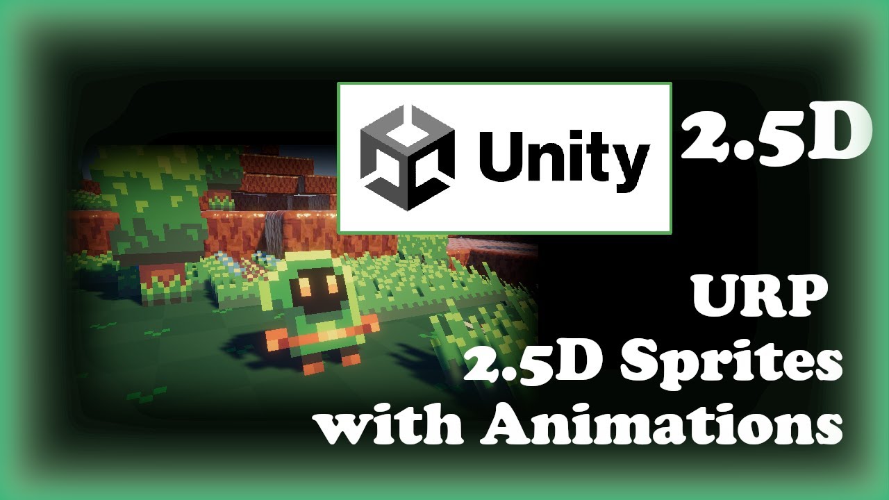 2.5D спрайты с анимацией URP — Unity 2022 LTS (урок)
