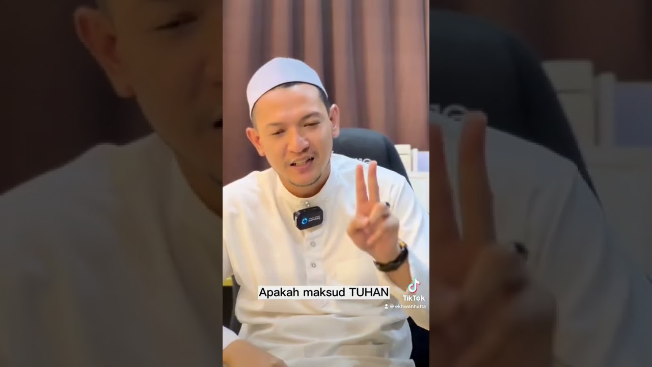Apakah maksud Tuhan