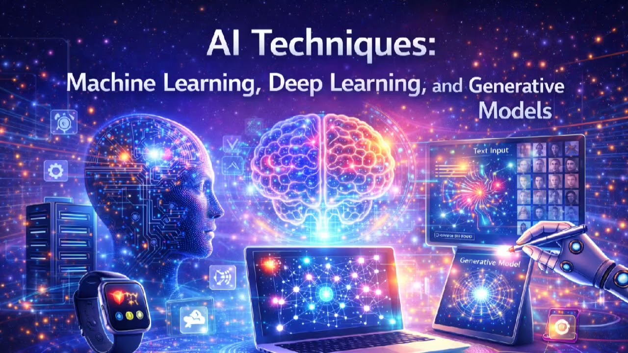 5.3: AI Techniques: Machine Learning, Deep Learning, and Generative Models