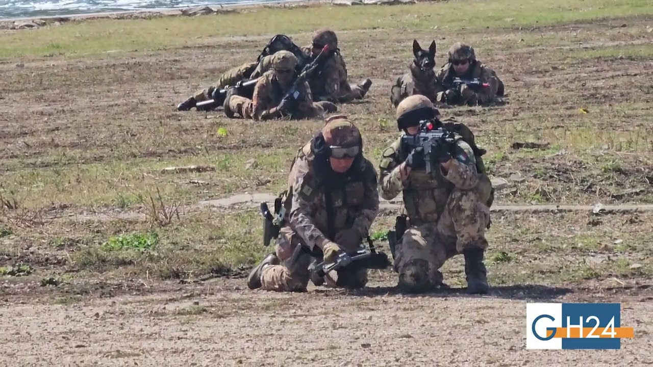 Imponente esercitazione militare 