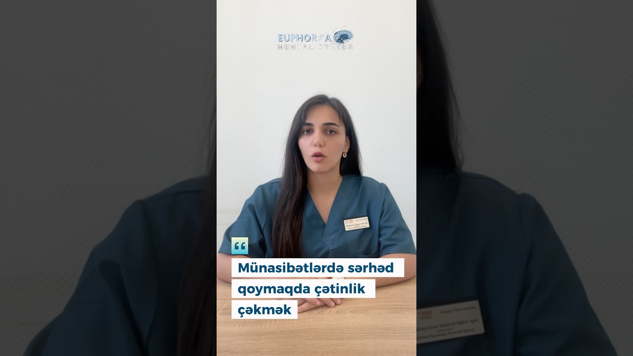 Əyani və online Psixoterapiya üçün: +994 55 537 96 50 