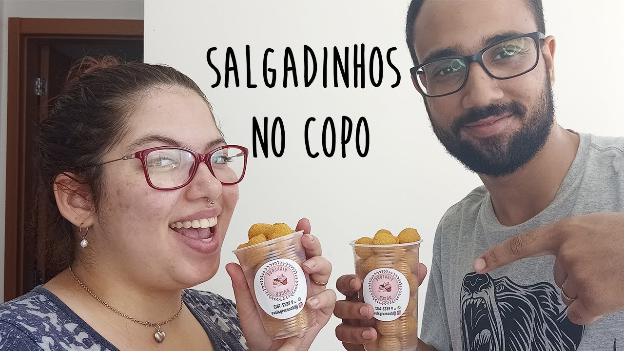 PRODUZINDO SALGADINHOS NO COPO NA MAQUINA DE SALGADOS (SUCESSO DE VENDAS!!!)