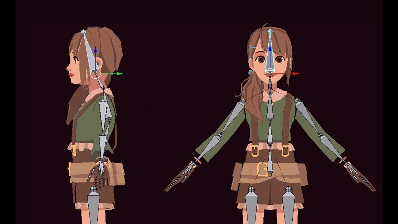 [BEGINNER FRIENDLY] 1/2 -Intro to Rigging in Blender!