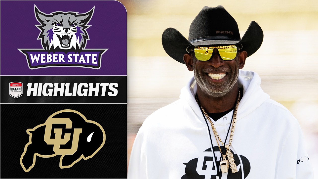 Weber State Wildcats vs. Colorado Buffaloes | Full Game Highlights | ESPN College Football