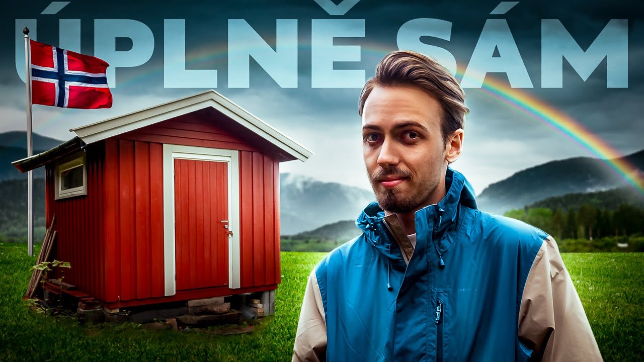 Odjel jsem SÁM do NORSKA.