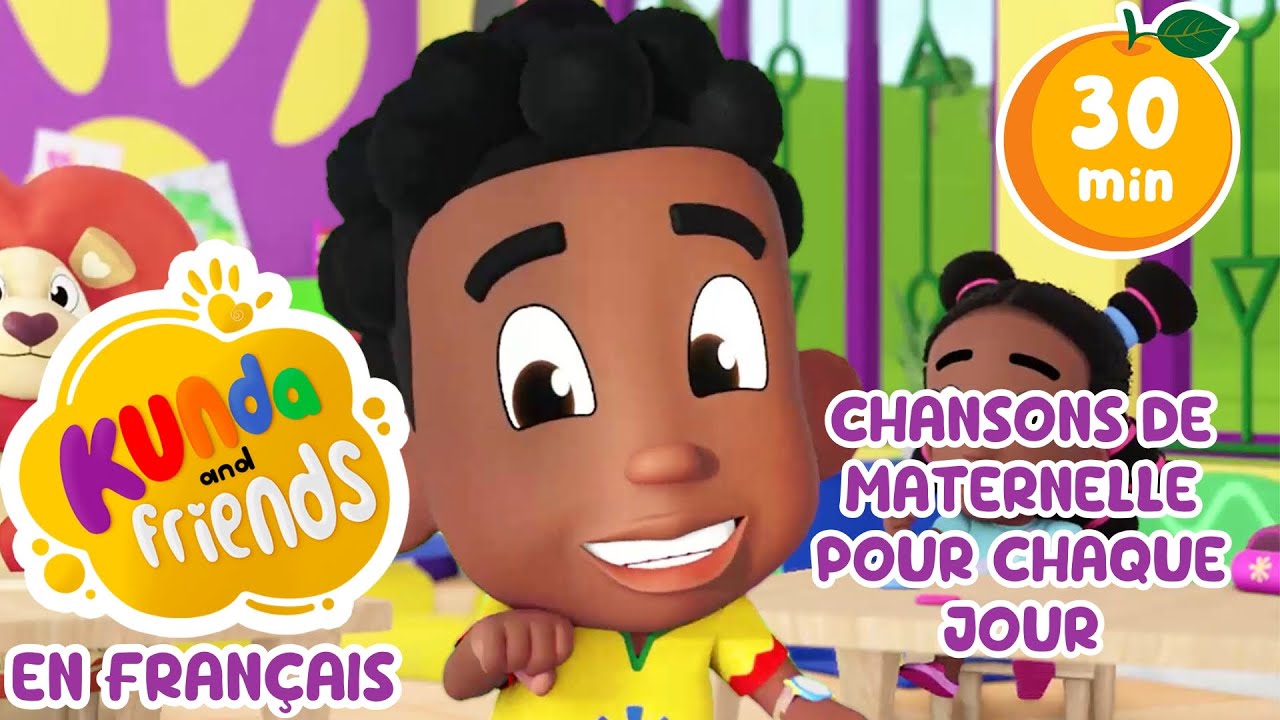 Chansons de maternelle pour chaque jour | Comptines pour tout-petits – Kunda et ses amis