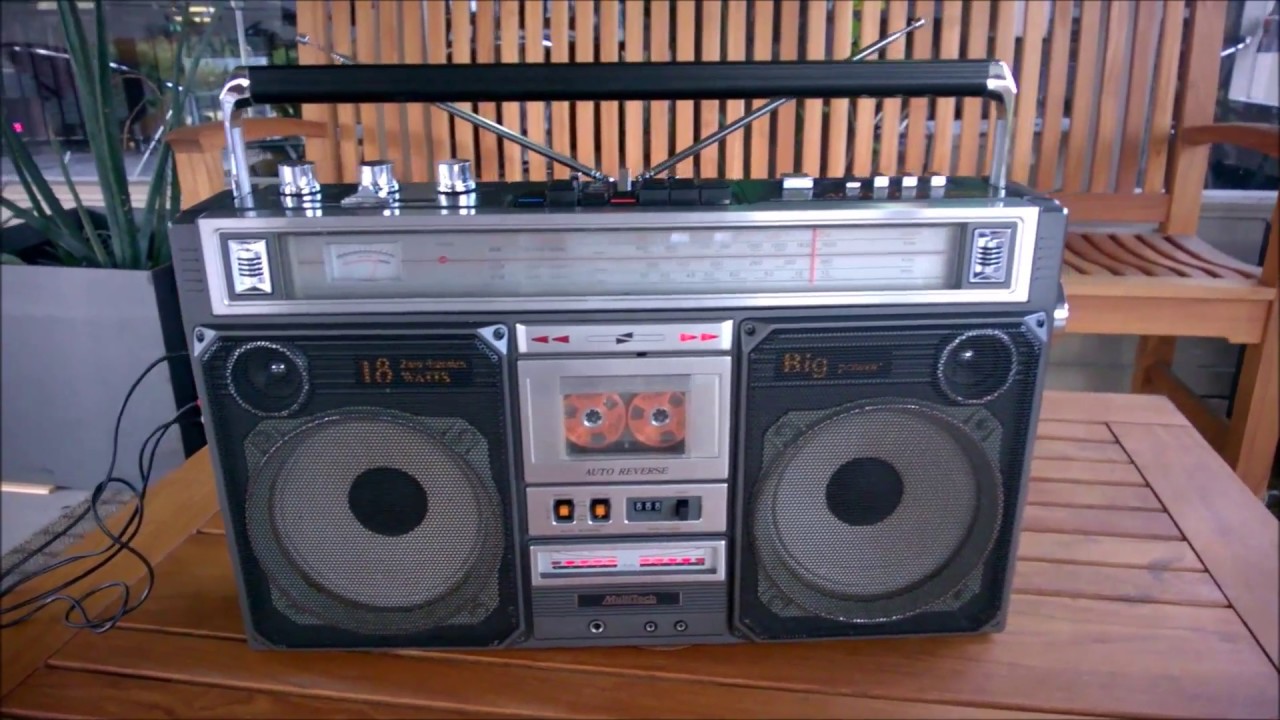 MultiTech TBS-7900 vintage boombox ghettoblaster