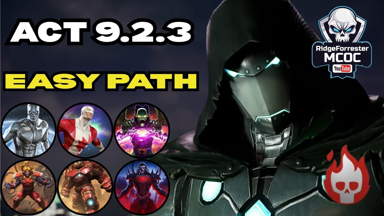 The EASIEST PATH in ACT 9.2.3 | Infamouse Iron Man Boss | - Marvel Contest of Champions