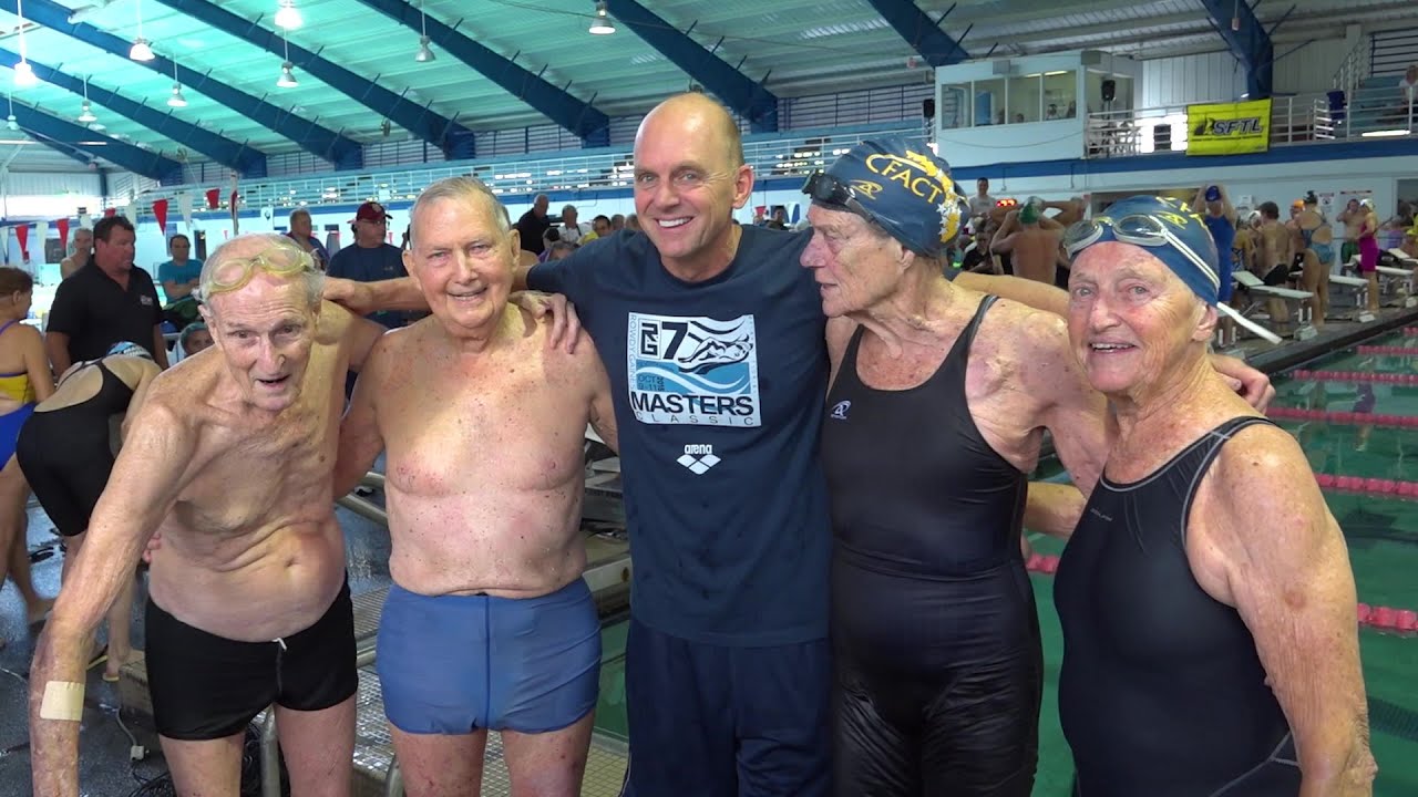 A Masterclass in Active Longevity | Four Swimmers with Combined Age Over 360 Smash Expectations