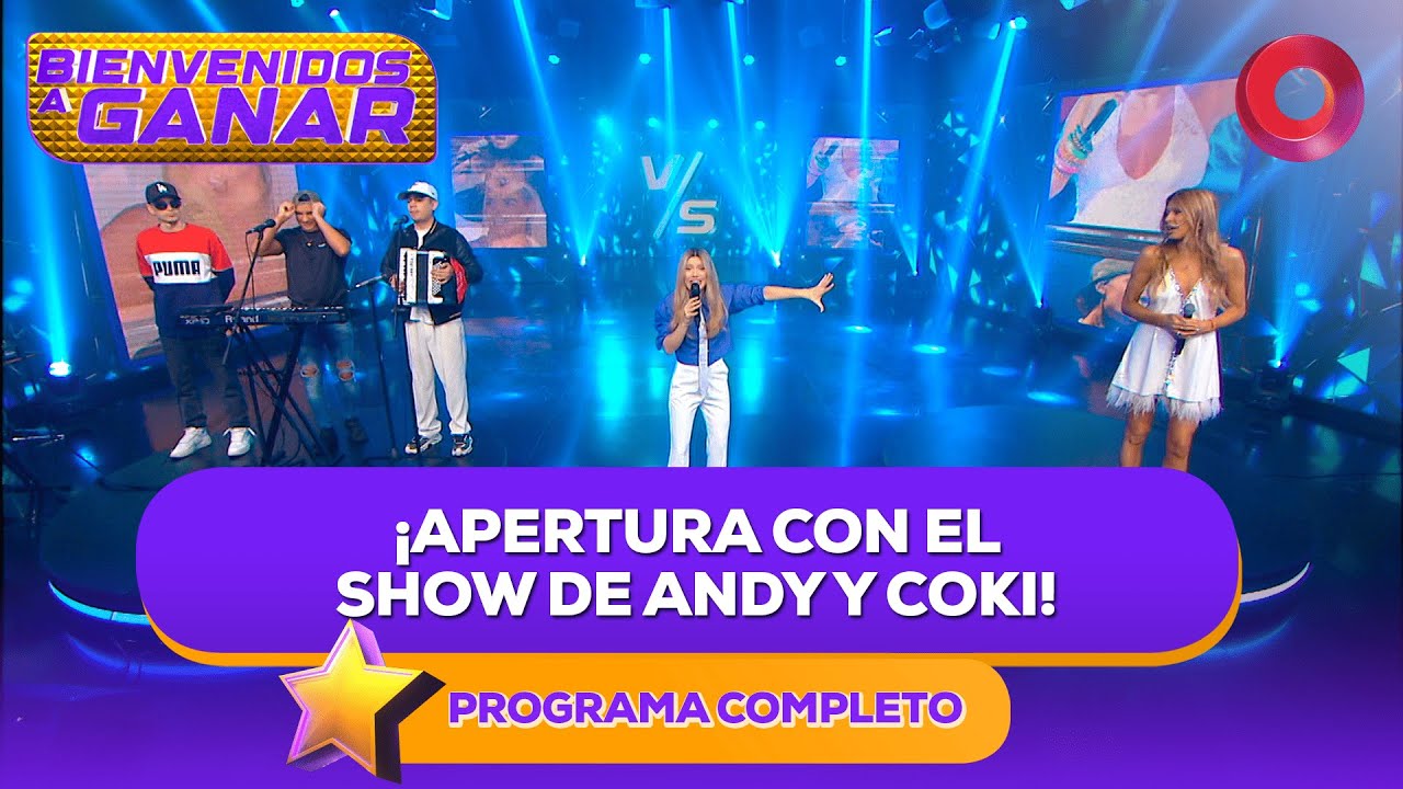 ¡Apertura con El Show de Andy y Coki! | #BienvenidosAGanar Completo - 02/10 - El Nueve