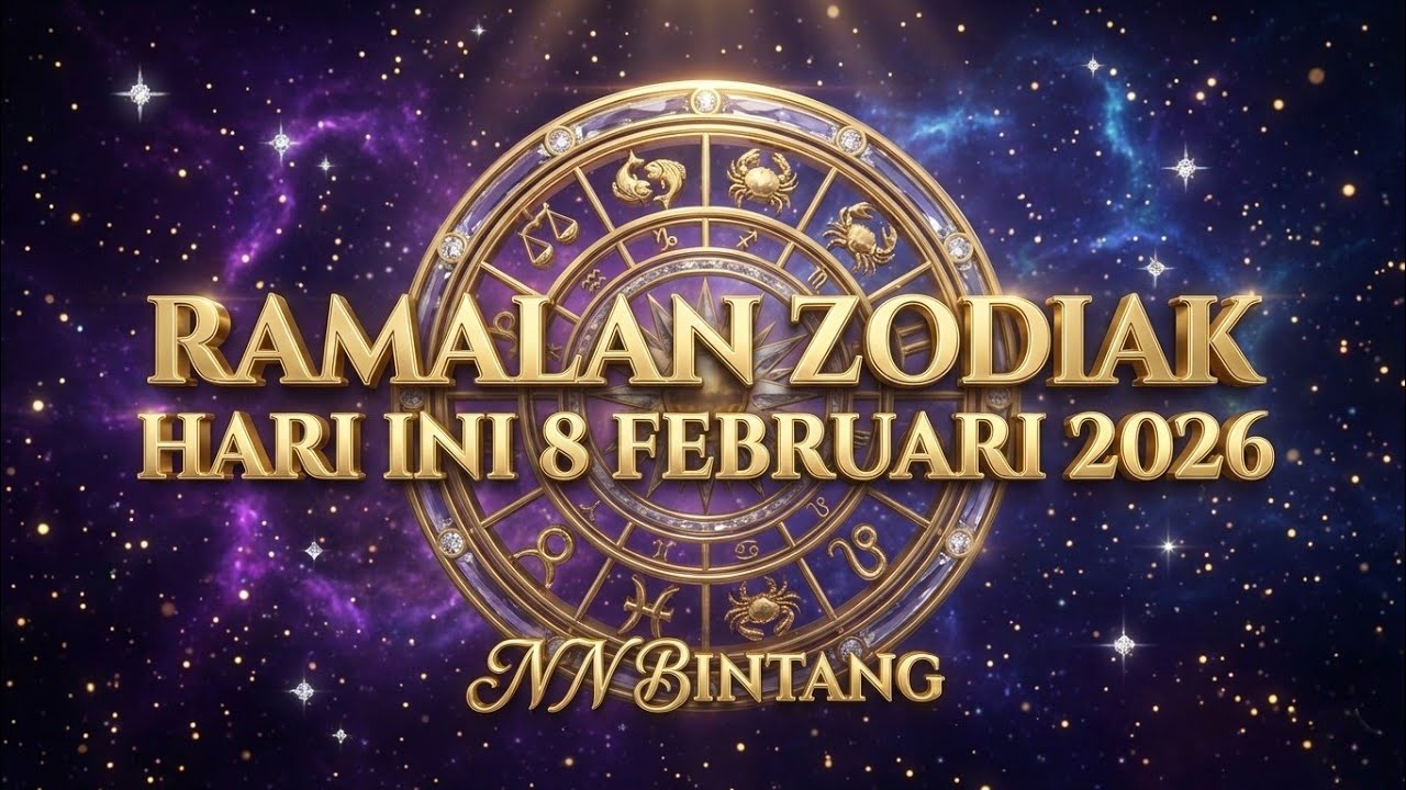 RAMALAN ZODIAK HARI INI 8 FEBRUARI 2026