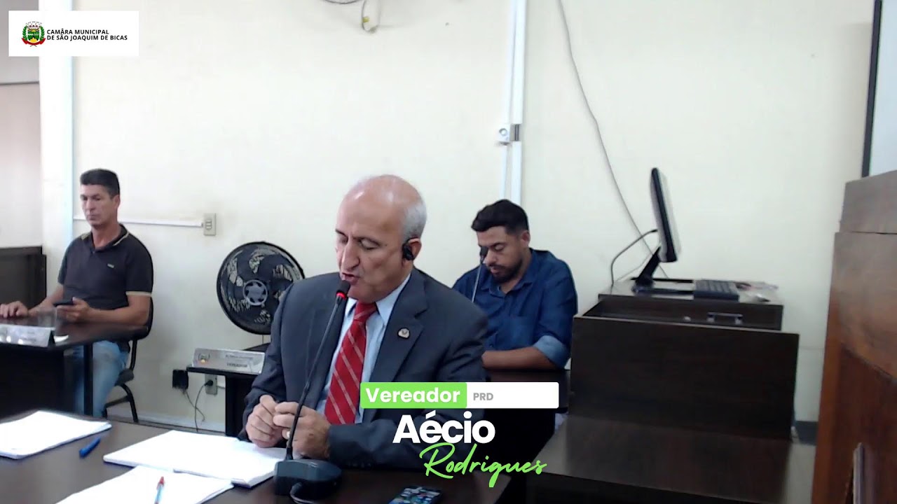 Acompanhe ao vivo a 5ª Reunião Ordinária 10/03/2026 da Câmara Municipal De São Joaquim de Bicas..