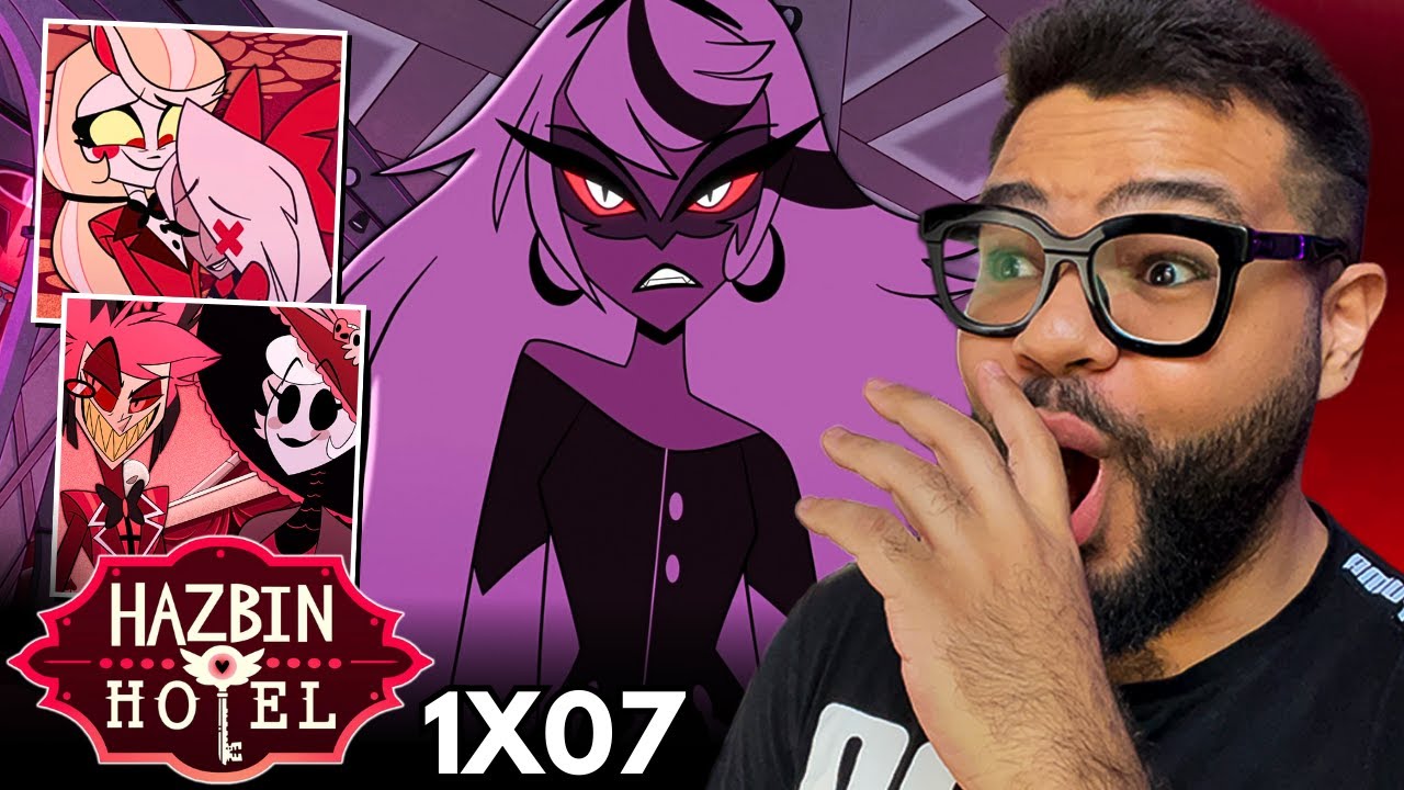 A GUERRA VAI COMEÇAR!! HAZBIN HOTEL 1ª TEMPORADA Episódio 7 REACT