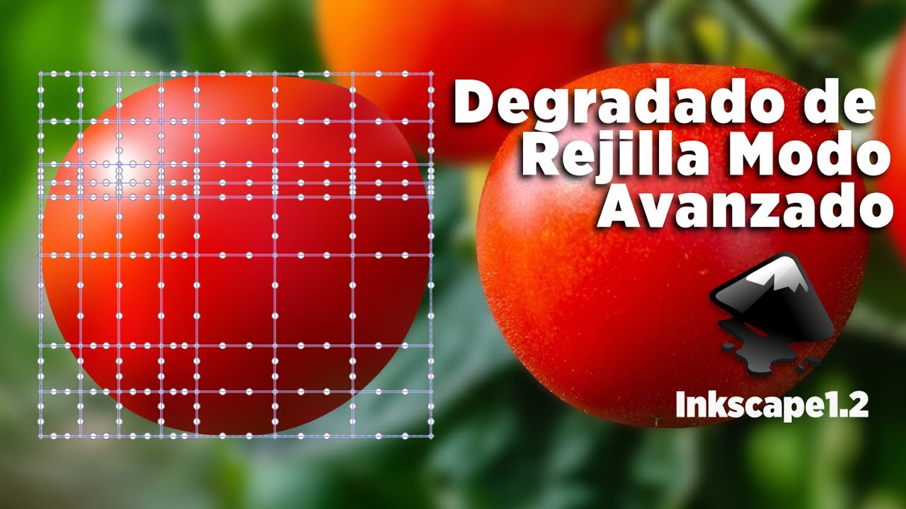 Degradado de Rejilla Modo Avanzado || Inkscape