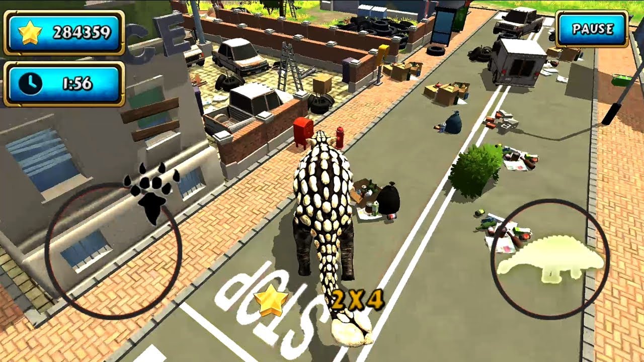Dinosaur Simulator 2 Dino City Android Gameplay
