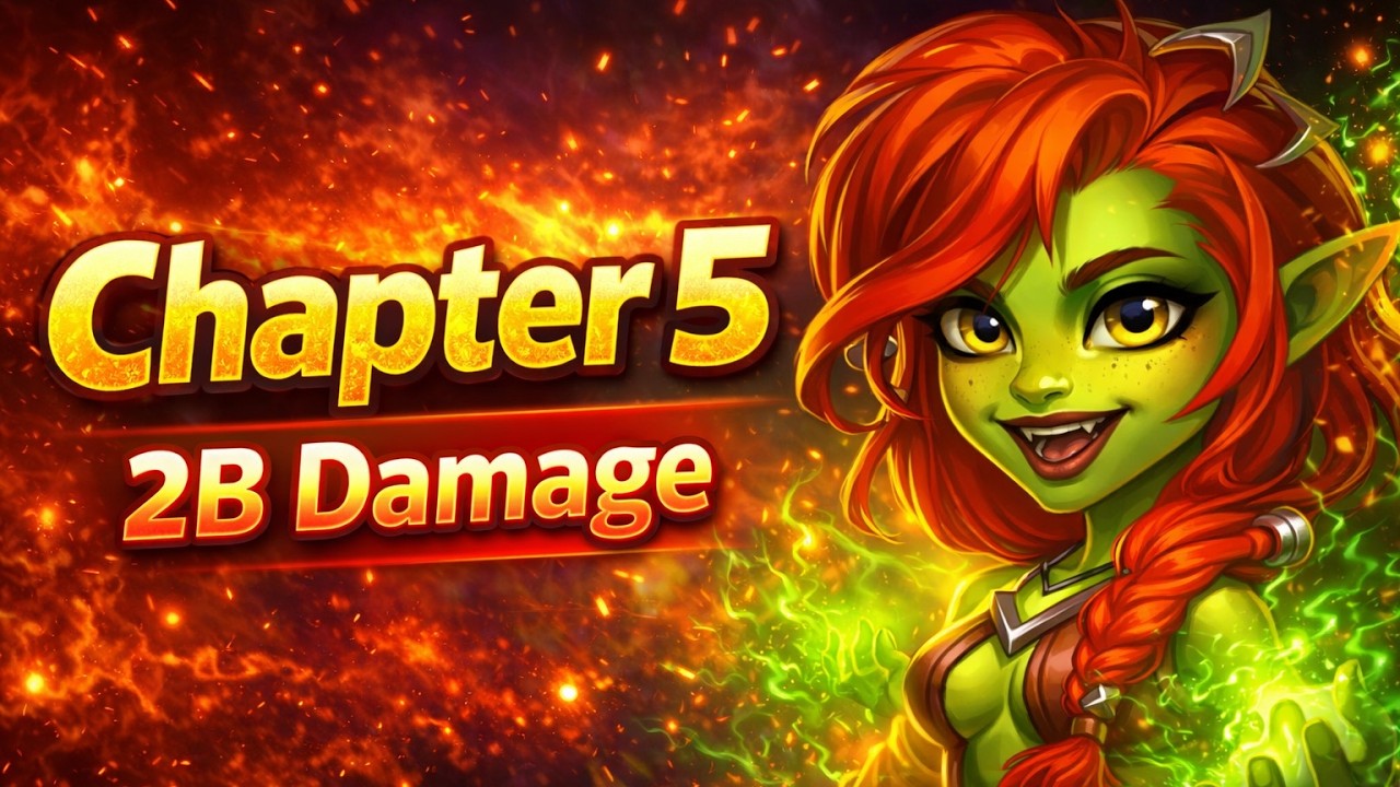 Hero Wars Chapter 5 Guide (2B Damage Setup)