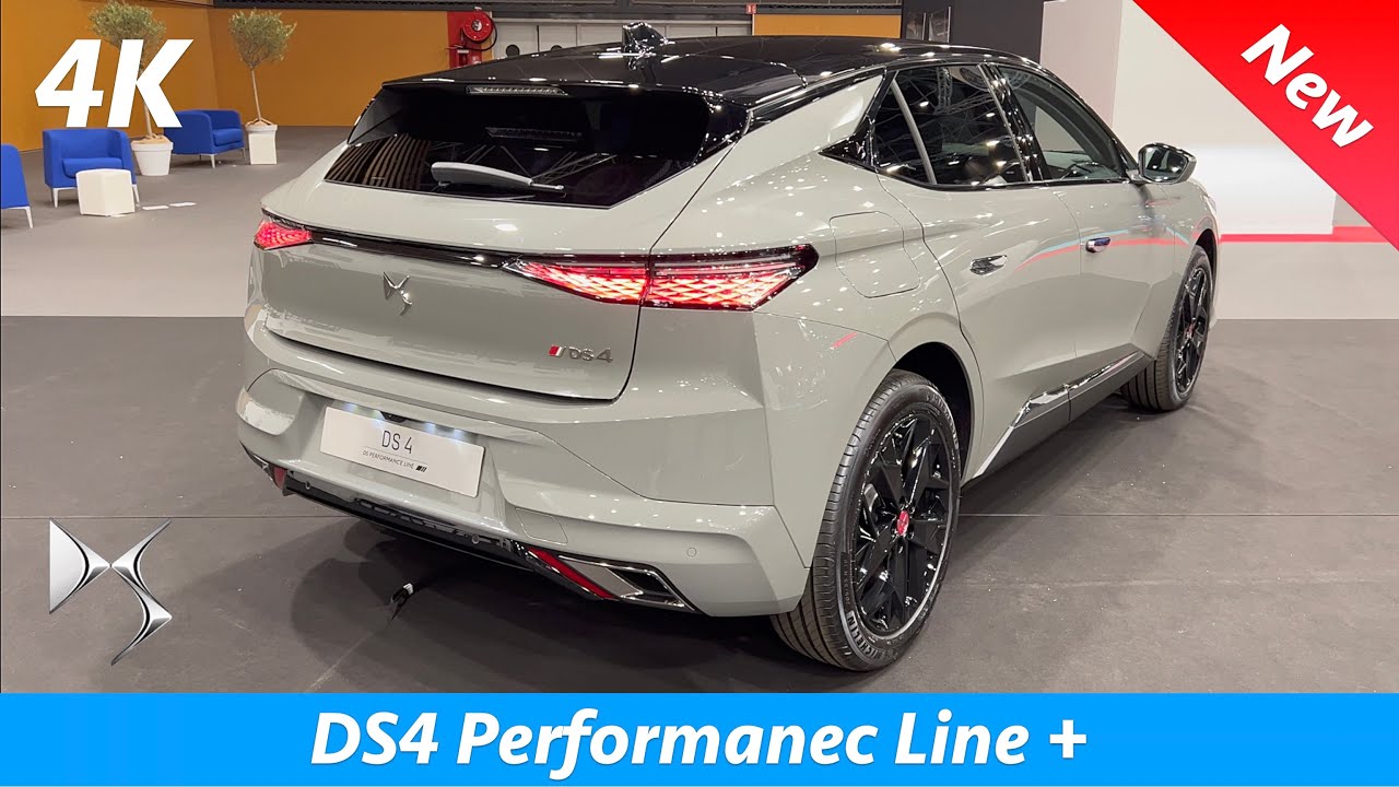 DS4 Performance Line + 2022 — ПОЛНЫЙ обзор в 4K | Экстерьер - Интерьер, 1.5 Blue HDi 130 л.с., 8-EAT