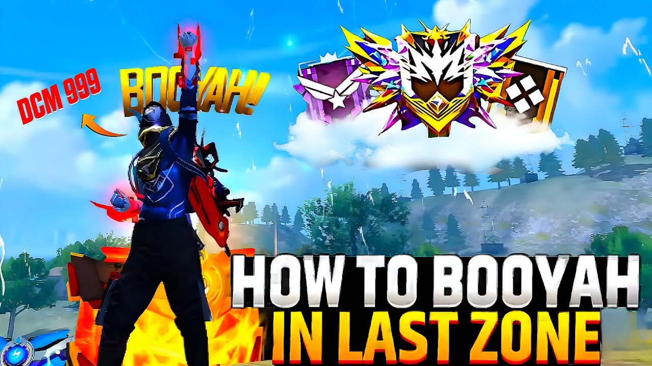 @DCM999 How To Every Booyah In Last Zone 💀🚀 | Solo Rank Grandmaster Pushing 