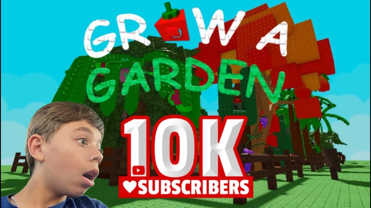 10K Subscriber Special Grow A Garden Challenge!! (Put Quality to Max)