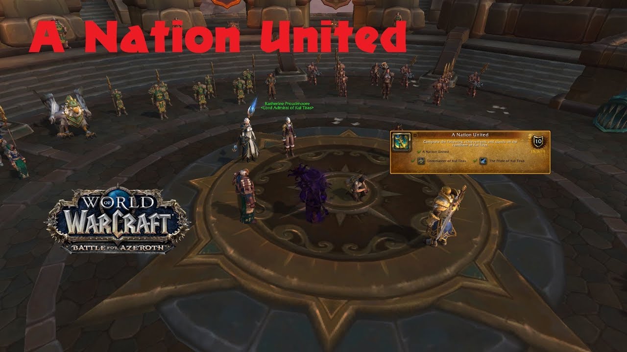 A Nation United Achievement BFA