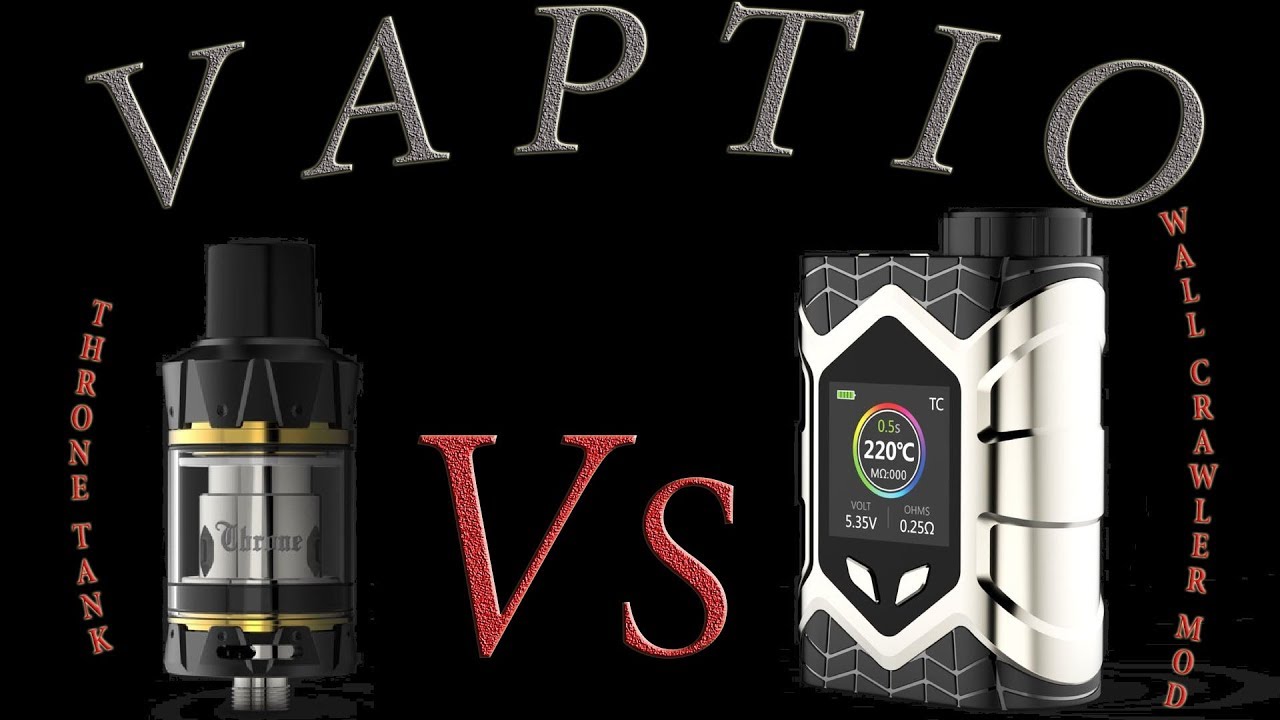 WALL CRAWLER MOD & THRONE TANK l by VAPTIO l IGOR K VAPER