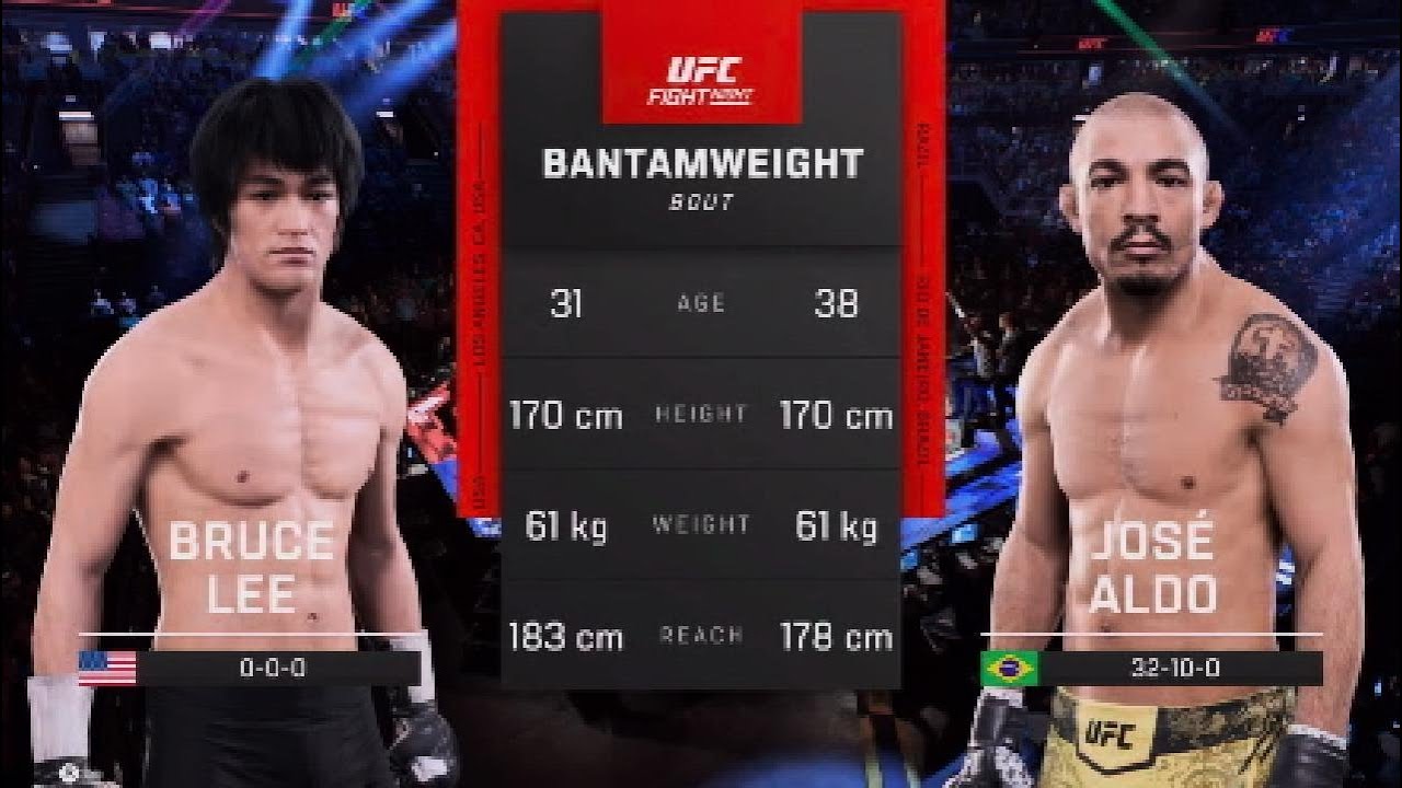 UFC 5: Bruce Lee VS. Jose Aldo