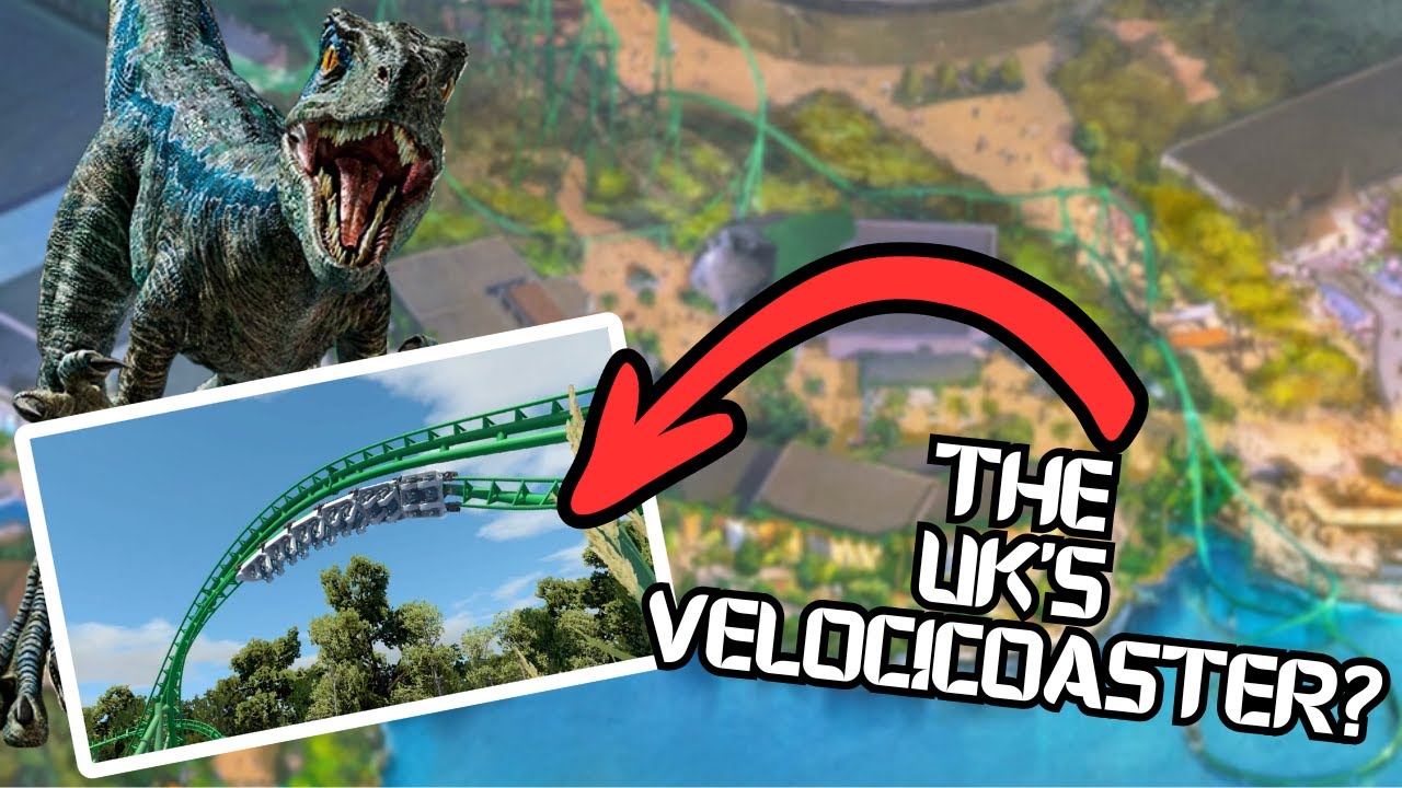 JURASSIC WORLD COASTER (POV)- Universal United Kingdom Resort Concept