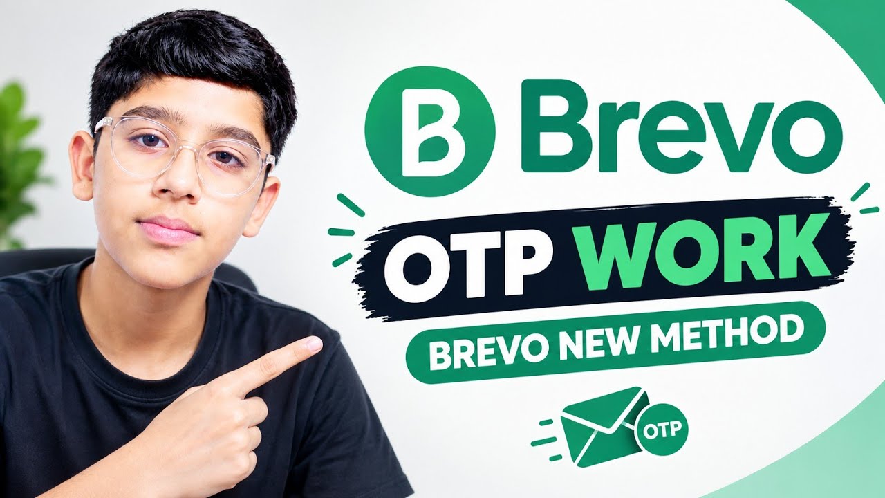 Brevo + Lamix SMS 🔥 | New OTP Work Method | Complete Guide