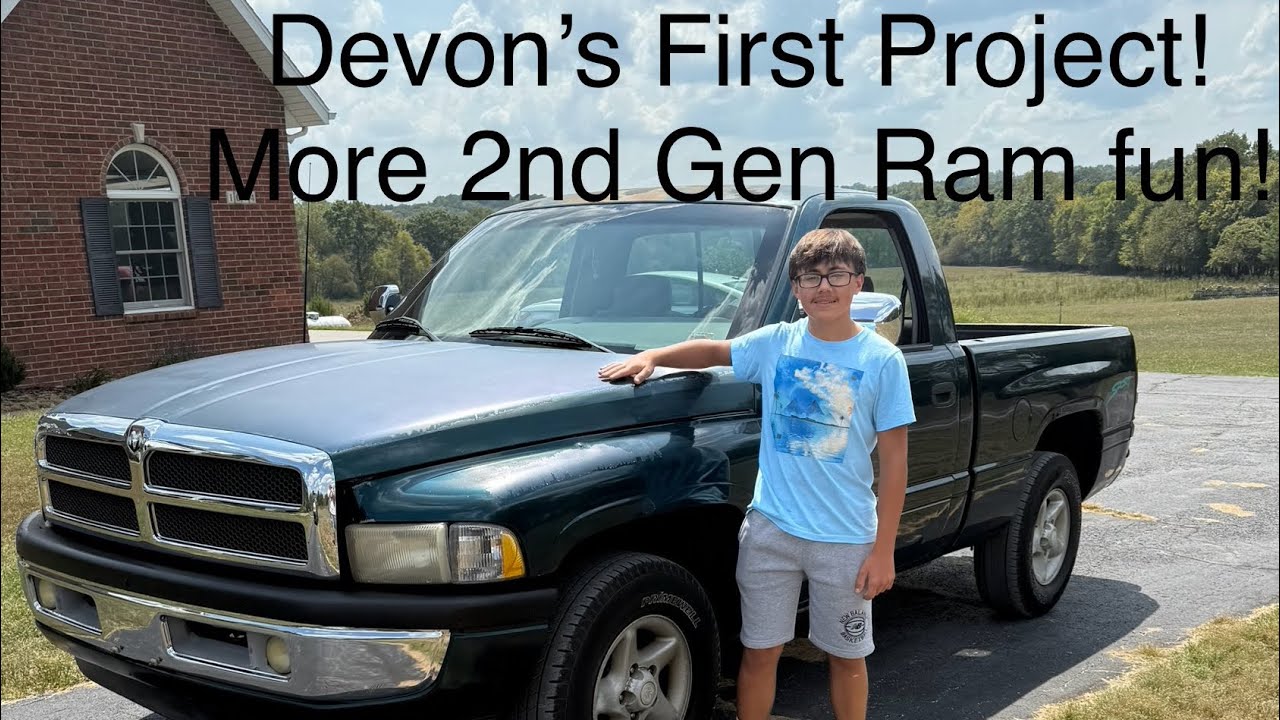 My son gets his first truck, a 2nd Gen Dodge Ram! 