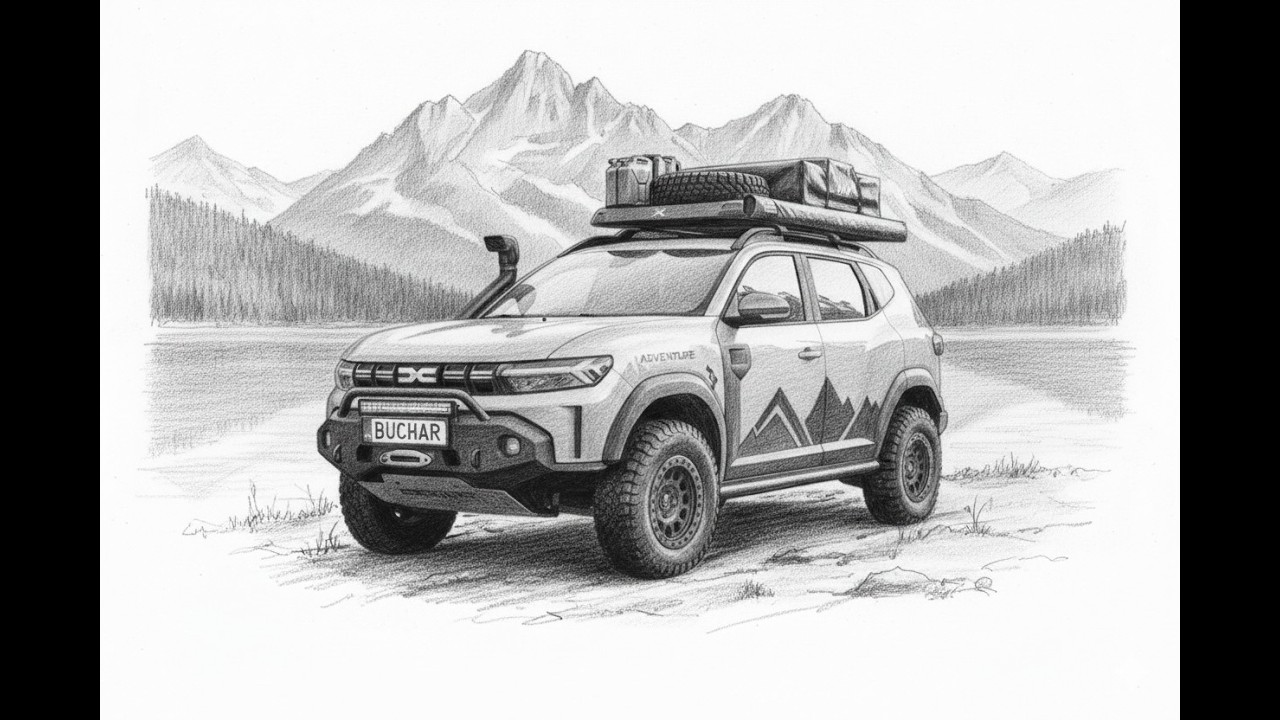 🚙 Dacia Duster Tři – Král cest i dun CZ 01 🚙 Buchar007