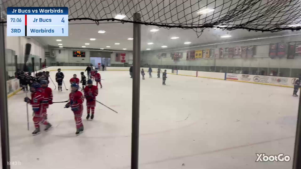 Jr Bucs Squirt Red 25-26