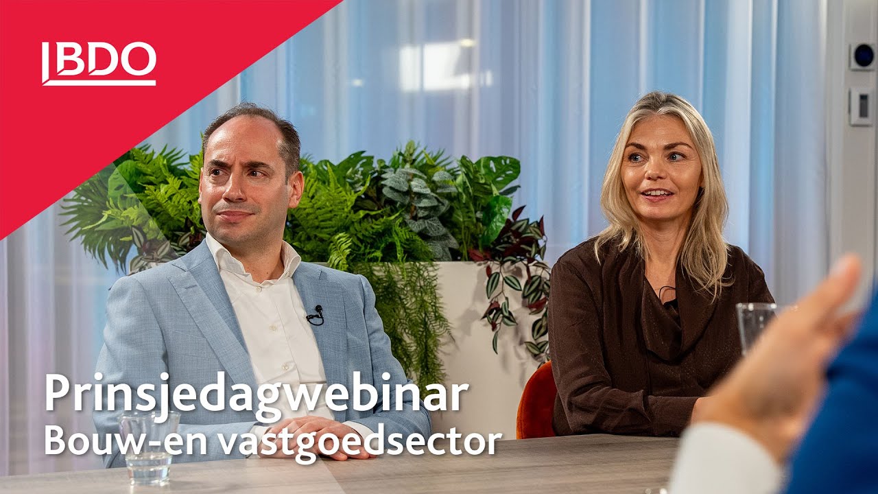 Prinsjesdagwebinar voor de bouw-en vastgoedsector