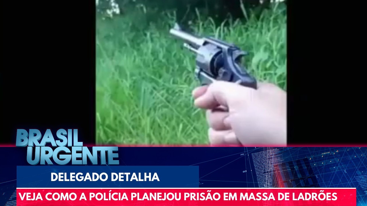 Delegado detalha investigação que levou 22 criminosos para a cadeia | Brasil Urgente