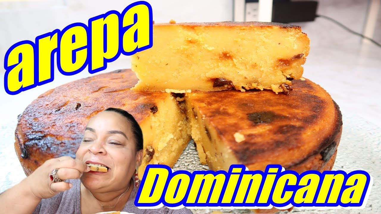AREPA DOMINICANA/ RECETA PASO A PASO