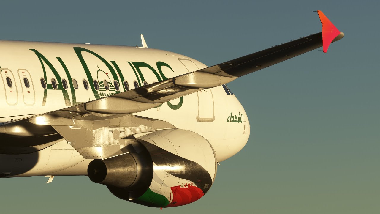 Fenix A320 OJAQ Approach/Landing & Shutdown