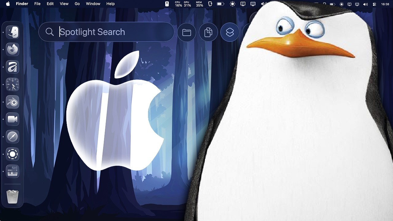 I tried installing Linux on a Mac
