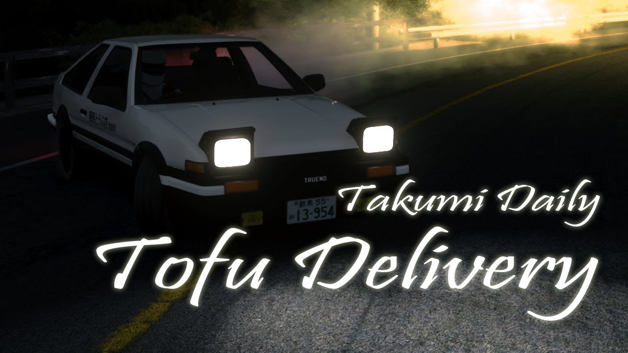 Takumi Daily Tofu Delivery - AE86 Akina Downhill Drift - Assetto Corsa with Eurobeat
